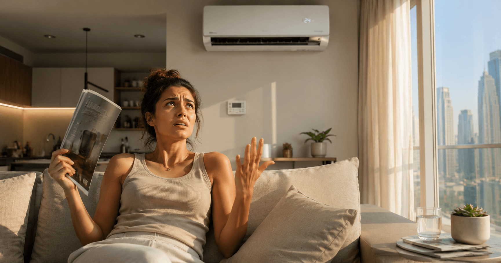 Why Your AC Is Running But Your Room Is Never Actually Cold