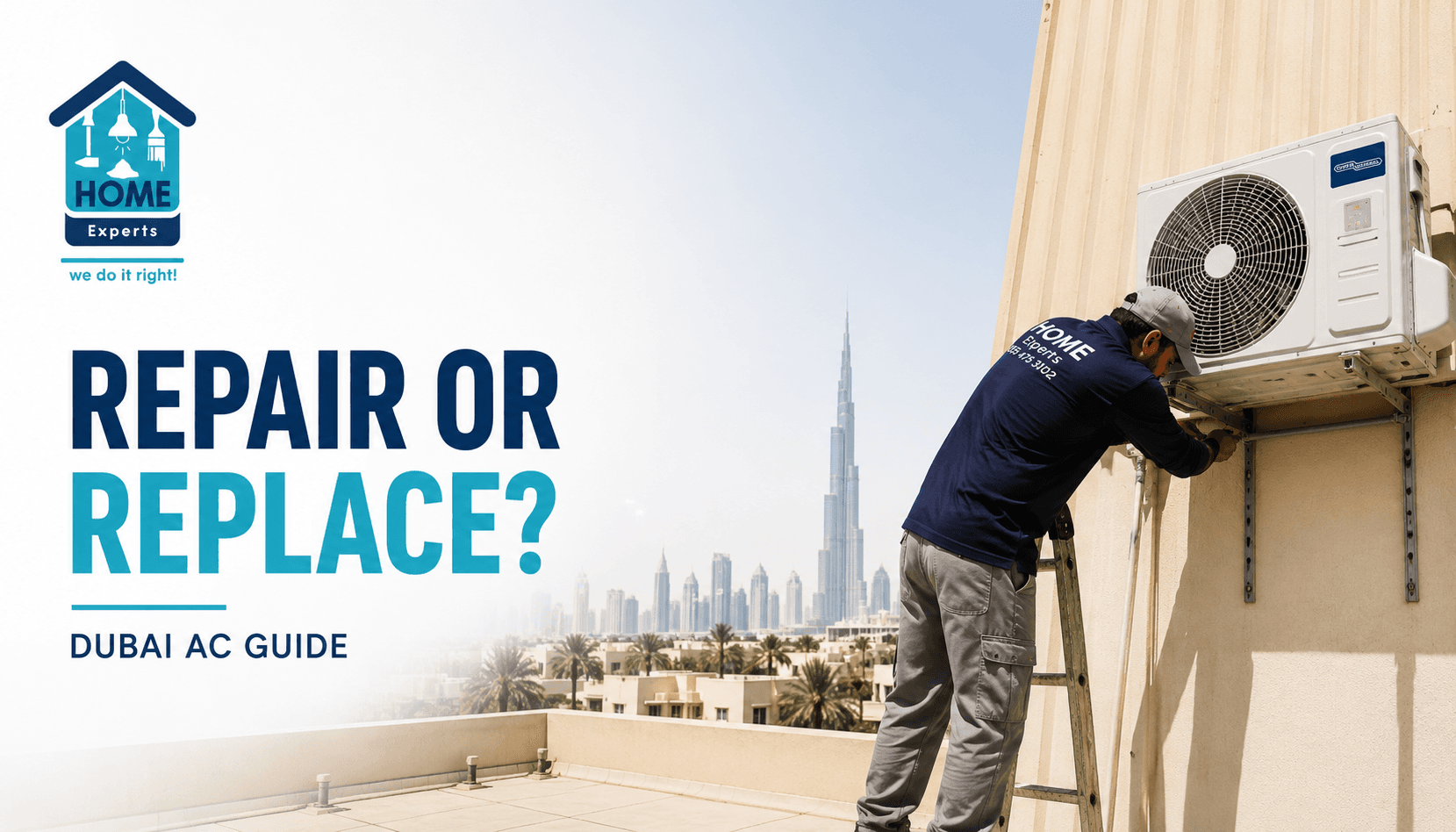 Repair or Replace? An Honest AC Cost Breakdown for Dubai Homes